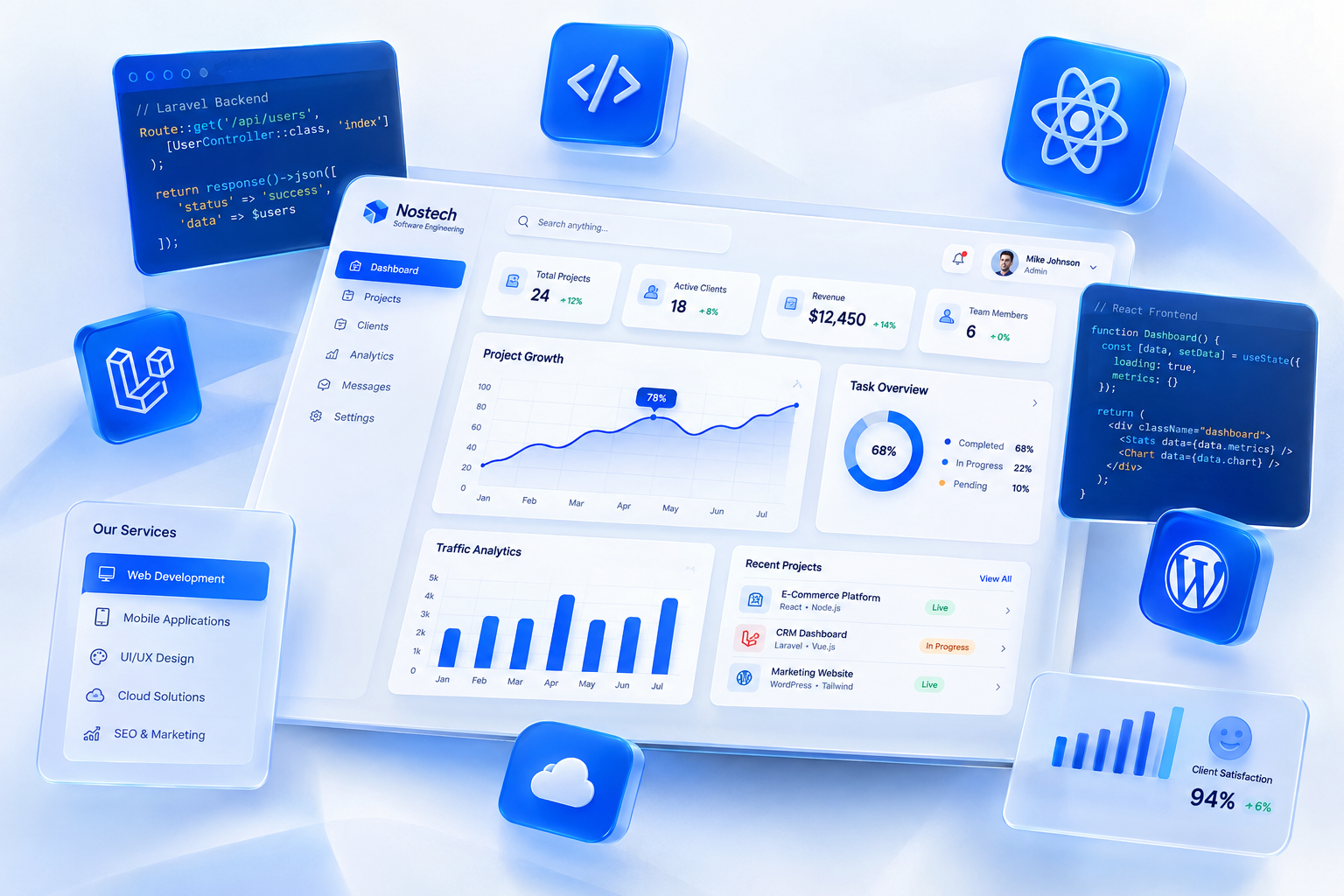 Dashboard Illustration